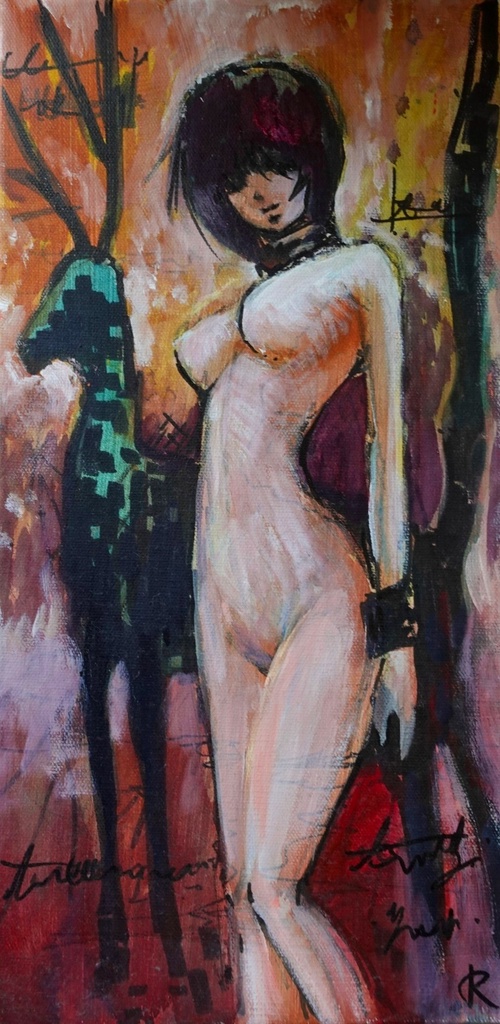 直筆絵画『 SHIKA 』