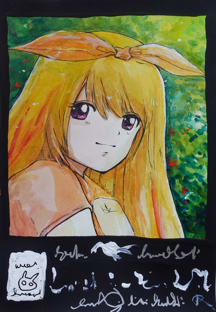 直筆絵画『 DATE 』