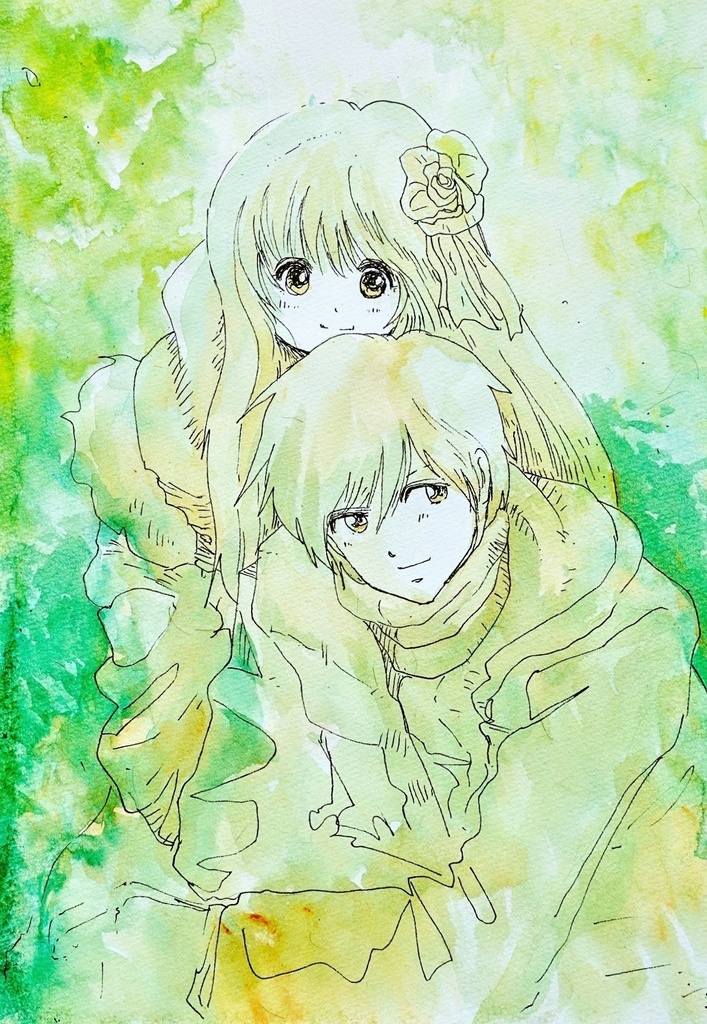 直筆絵画『 アリエネ 』