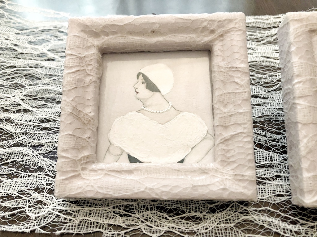 モダンな女性 ミニ原画 B