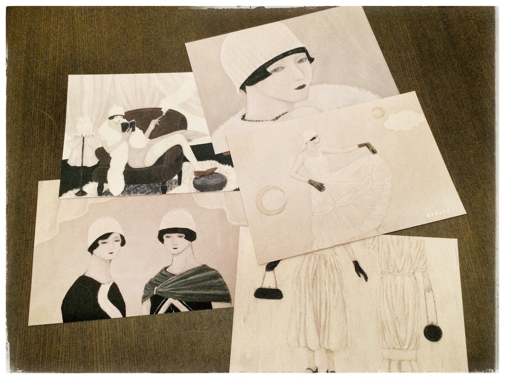 モダンガール ポストカードセット 野薔薇のコフレ Booth