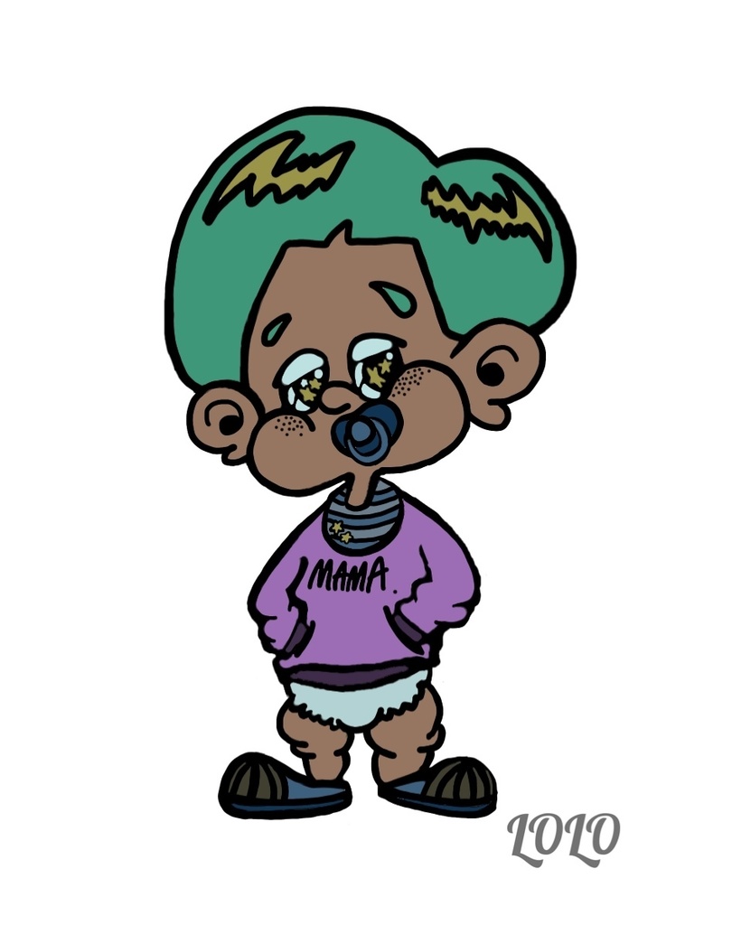 loloオリジナルステッカー