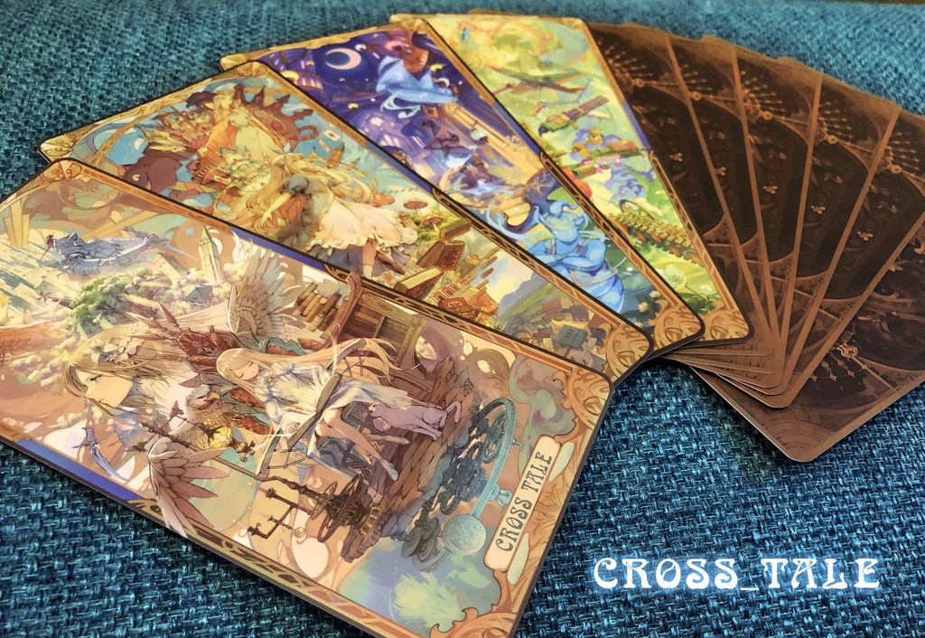 アンティーク風イラストカード『CROSS TALE』セット①