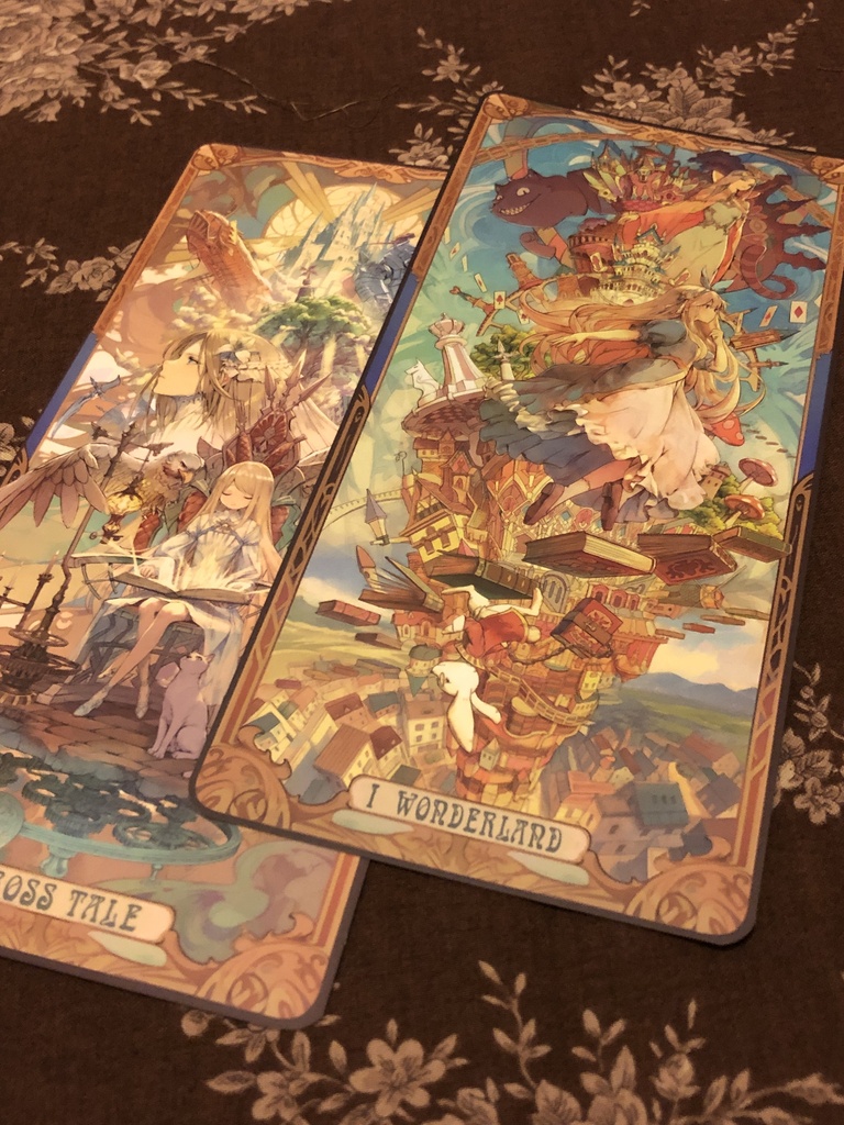 アンティーク風イラストカード『CROSS TALE』セット①