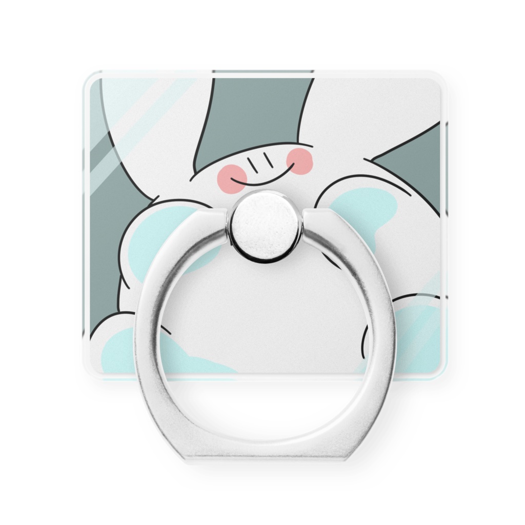 うさうさぎくんスマホリング