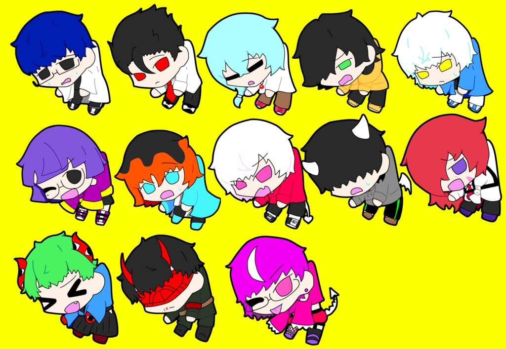 スーサイドエンジェル&レフォーメストデーモンアクキー