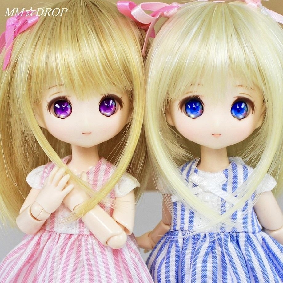 8mmドールアイ 星アイ パープル☆