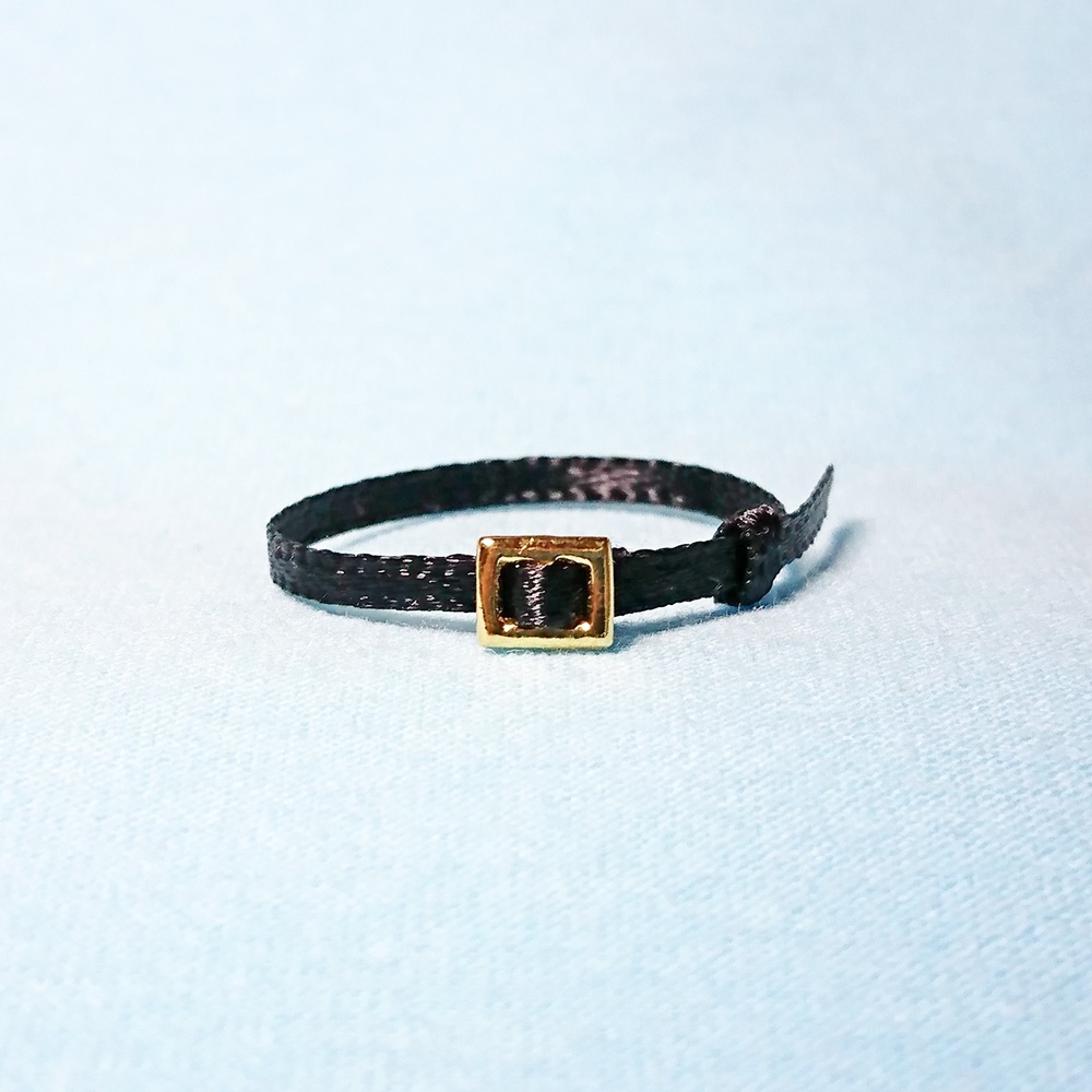 *EKワンピース ワインレッド Lsize {角金バックル}*