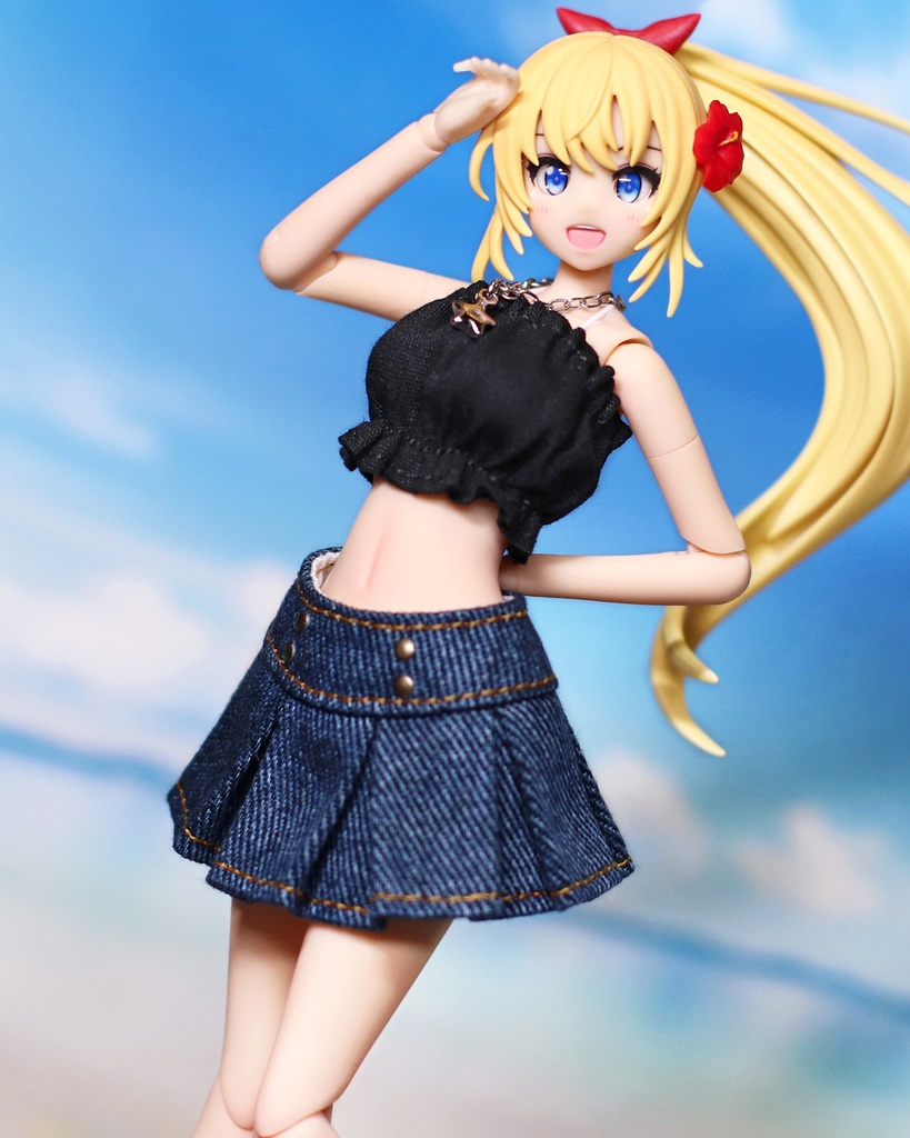 *チューブトップスカートセット A*