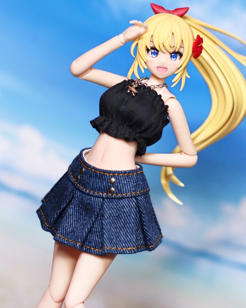 *チューブトップスカートセット A*