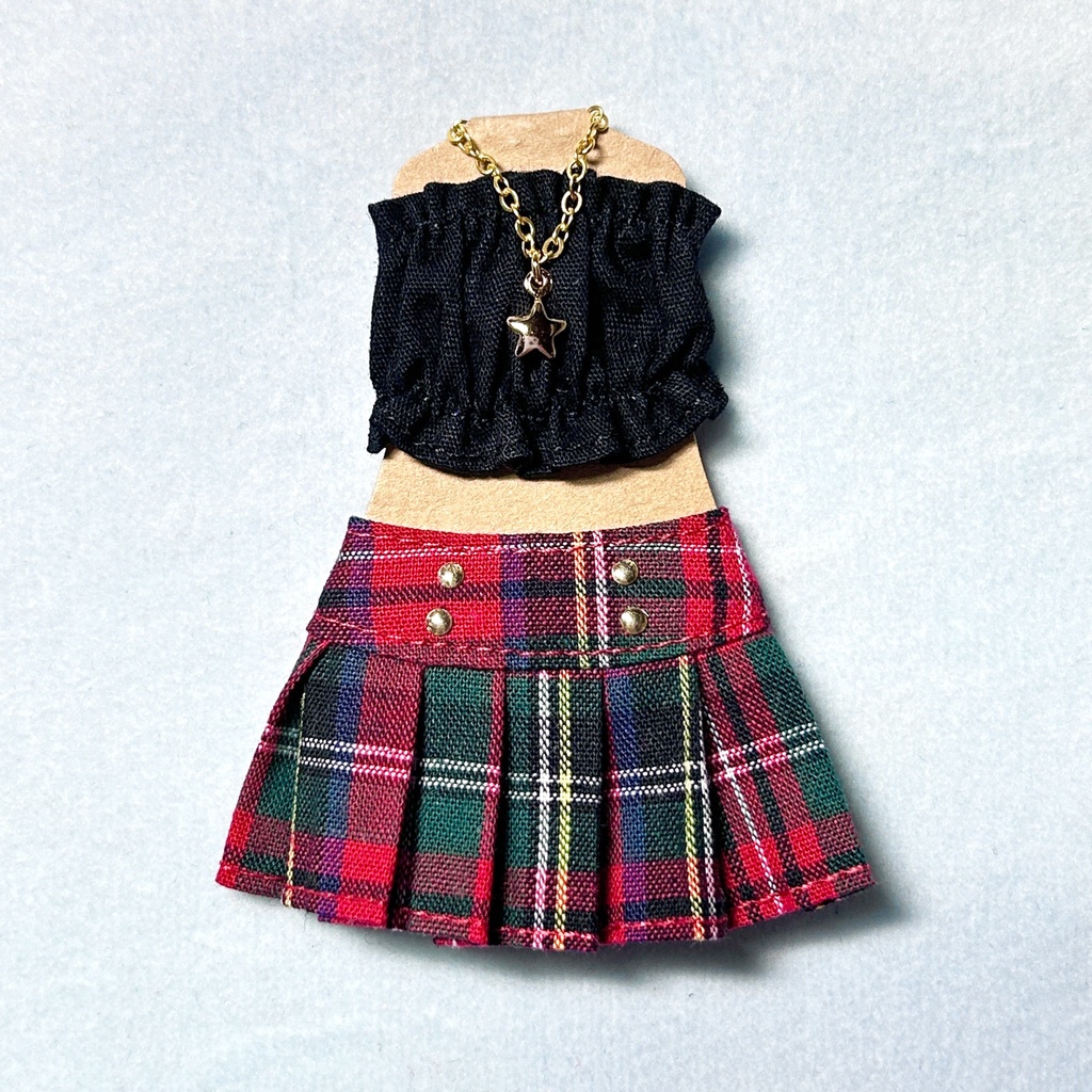 *チューブトップスカートセット H*