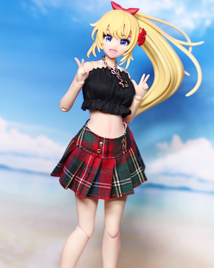 *チューブトップスカートセット H*