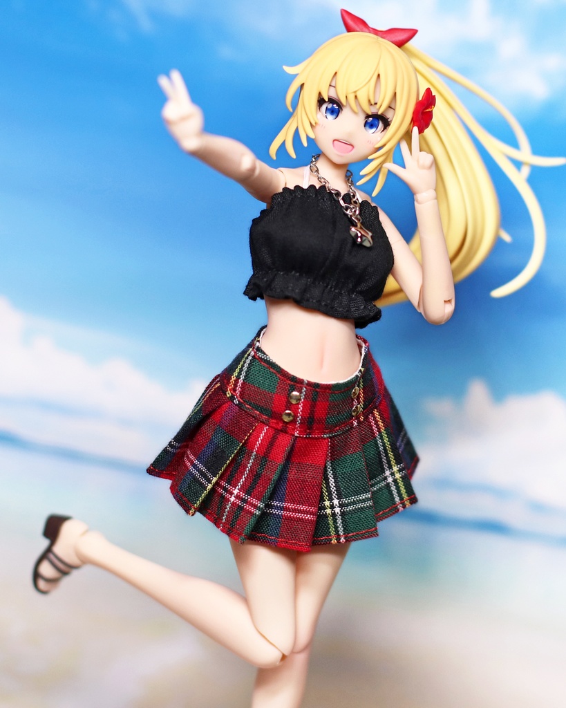 *チューブトップスカートセット H*