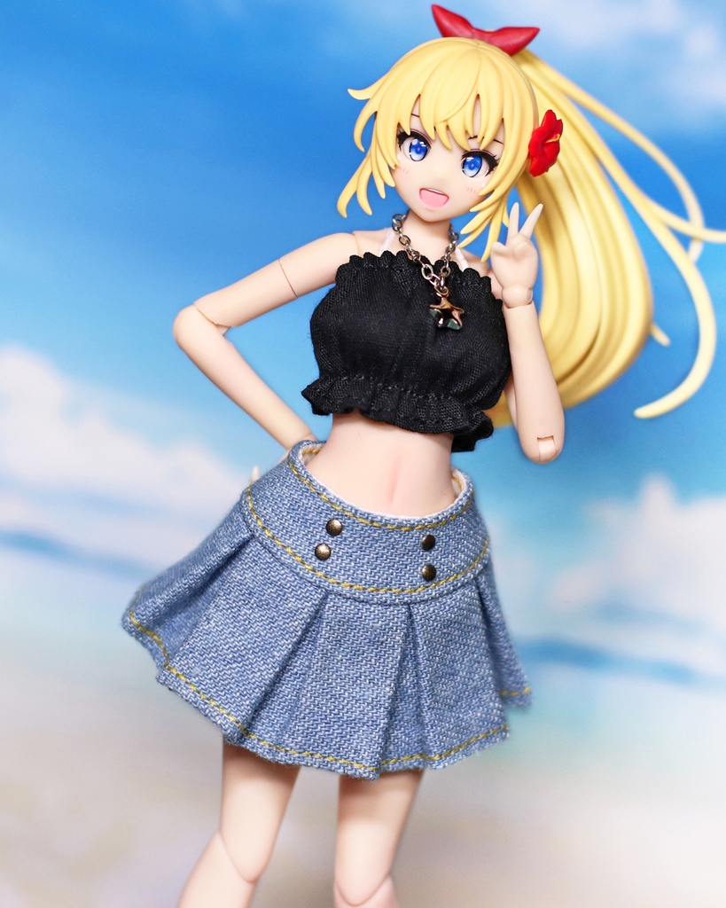 *チューブトップスカートセット J*