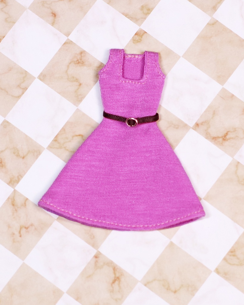 ＊EKワンピースマゼンダ Mサイズ {丸銀バックル}＊