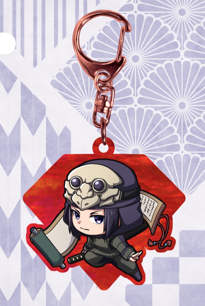 シオンアクリルキーホルダー