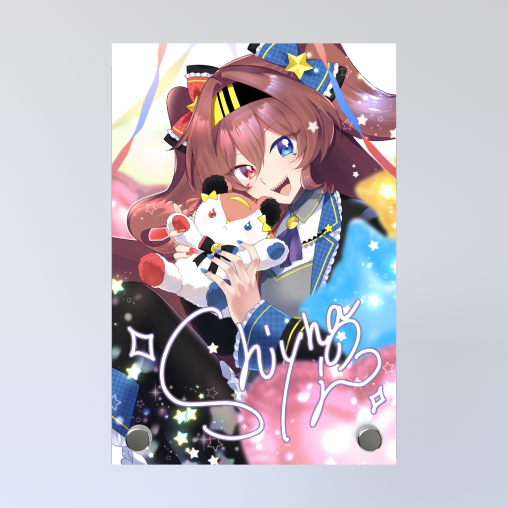 椎名ノ院縦子サイン付きアクリルフォトパネル