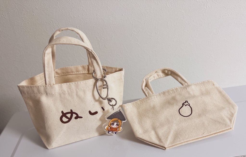 ぬいなすトートバッグ