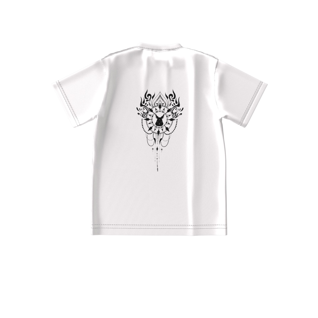 ビッグシルエットTシャツ(背中にニカとおそろいタトゥー)