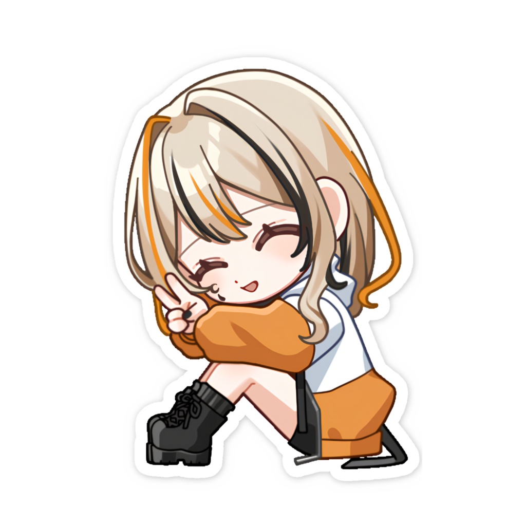 にかじゃむ初期SDステッカーB