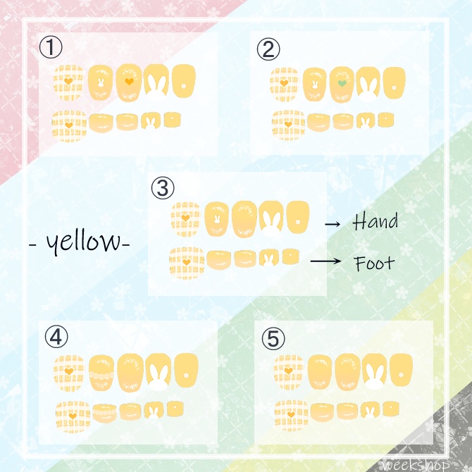 Nail Texture -Rabbit-【for manuka】