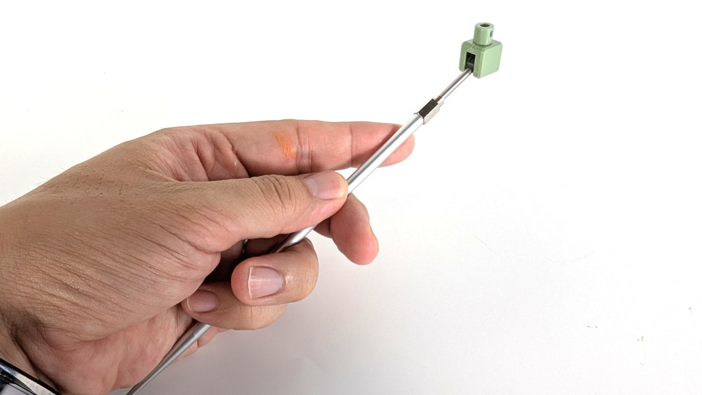 【自宅より発送】(アルミ製)刺すだけ塗装スティック(3mmポリキャップ用)