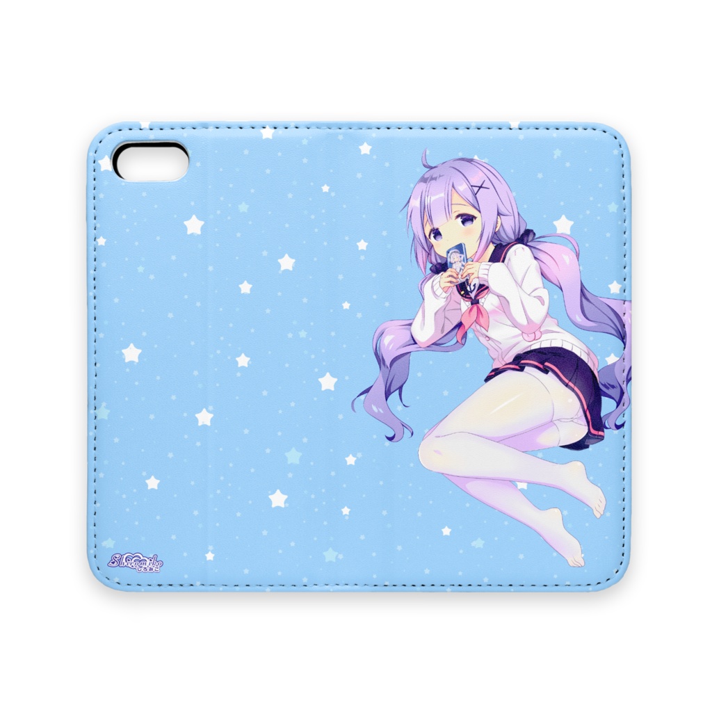 手帳型iphoneケース・ユニコーン(アズールレーン)