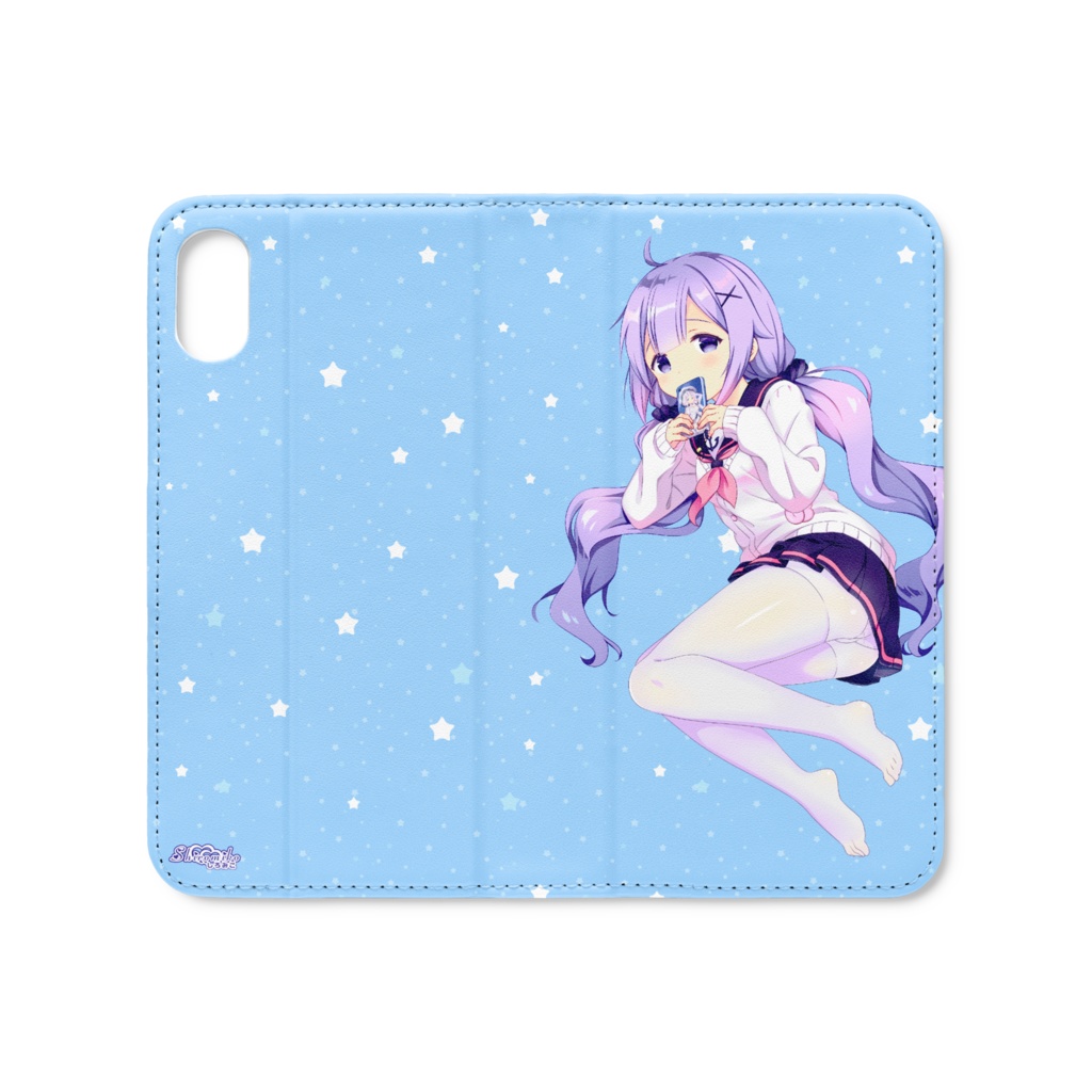 手帳型iphoneケース・ユニコーン(アズールレーン)