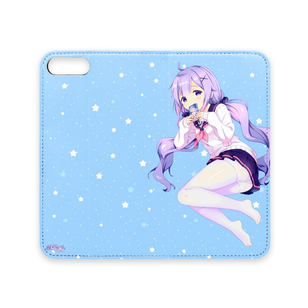 手帳型iphoneケース・ユニコーン(アズールレーン)