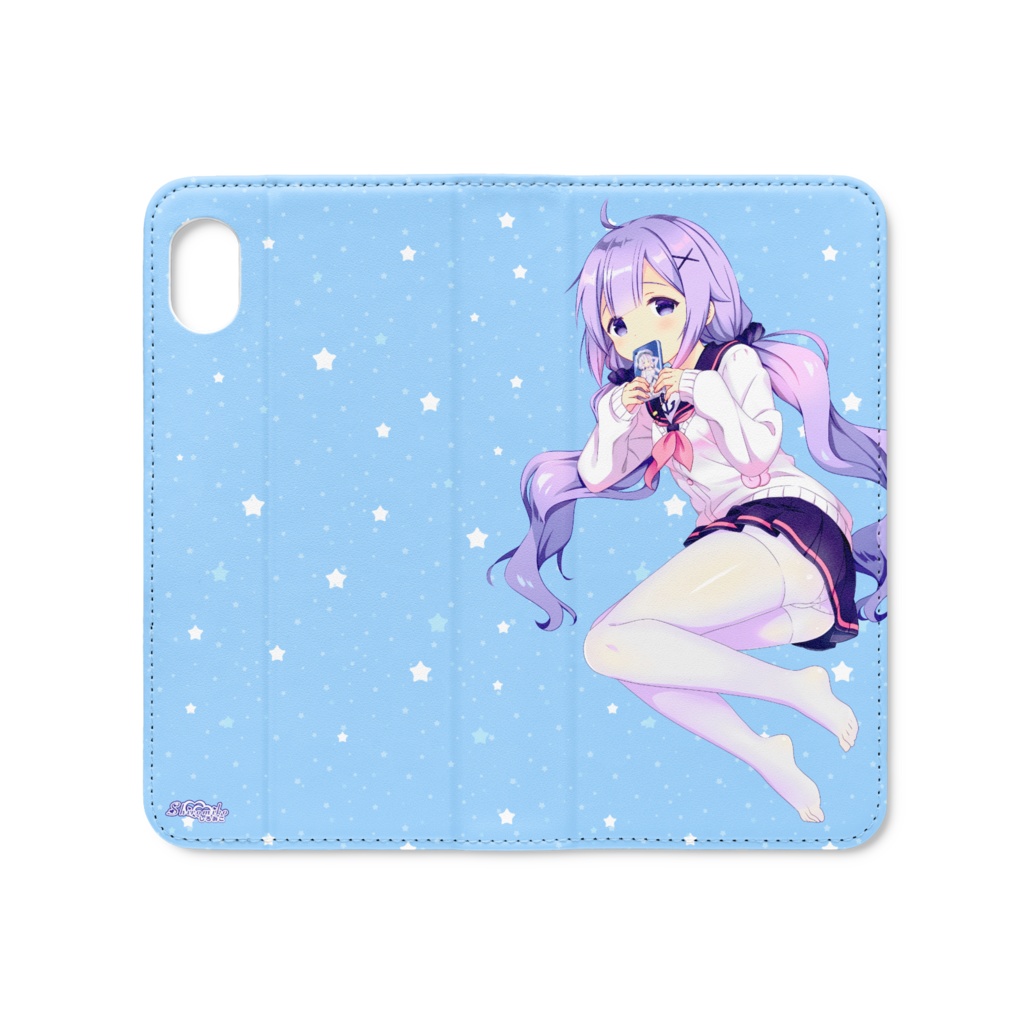 手帳型iphoneケース・ユニコーン(アズールレーン)