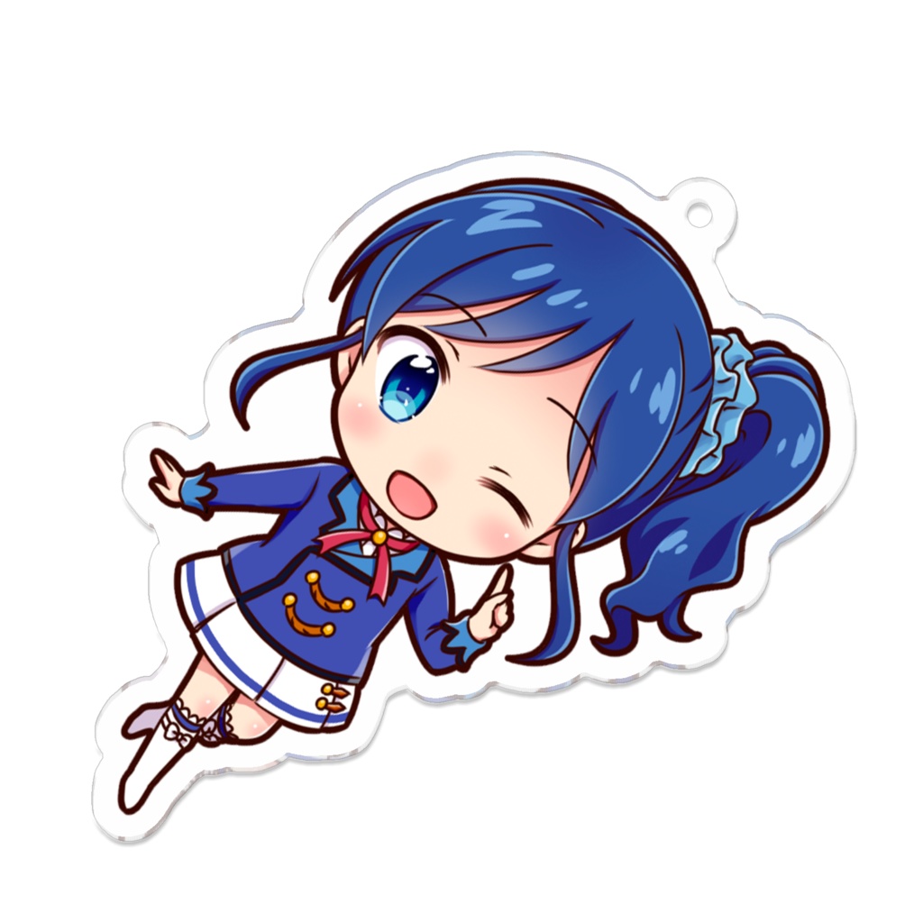 アクリルキーホルダー あおい(アイカツ)
