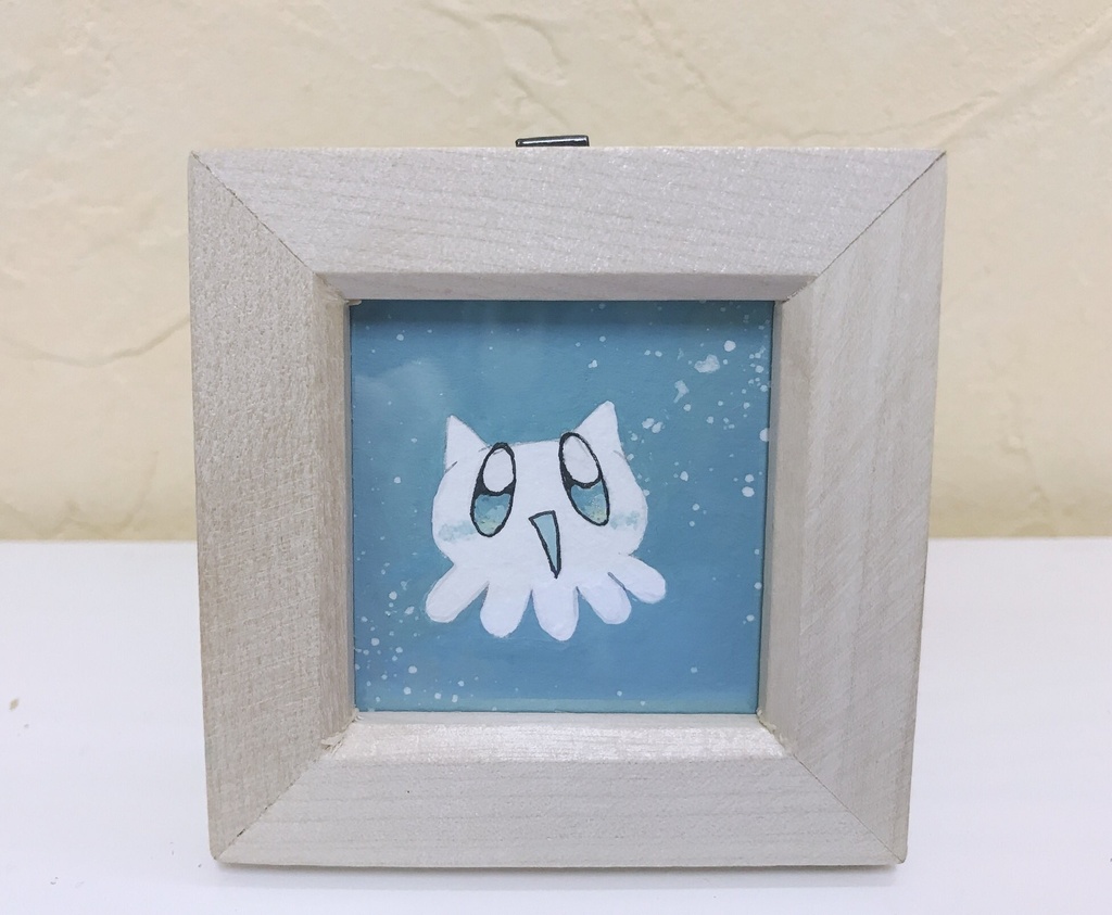 白い、たこねこ