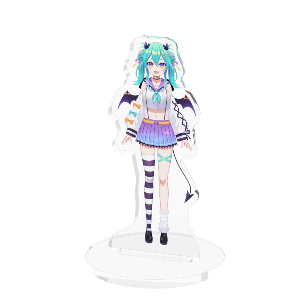 にゃるの新衣装アクリルスタンド(上着に脱ぎ捨てVer)