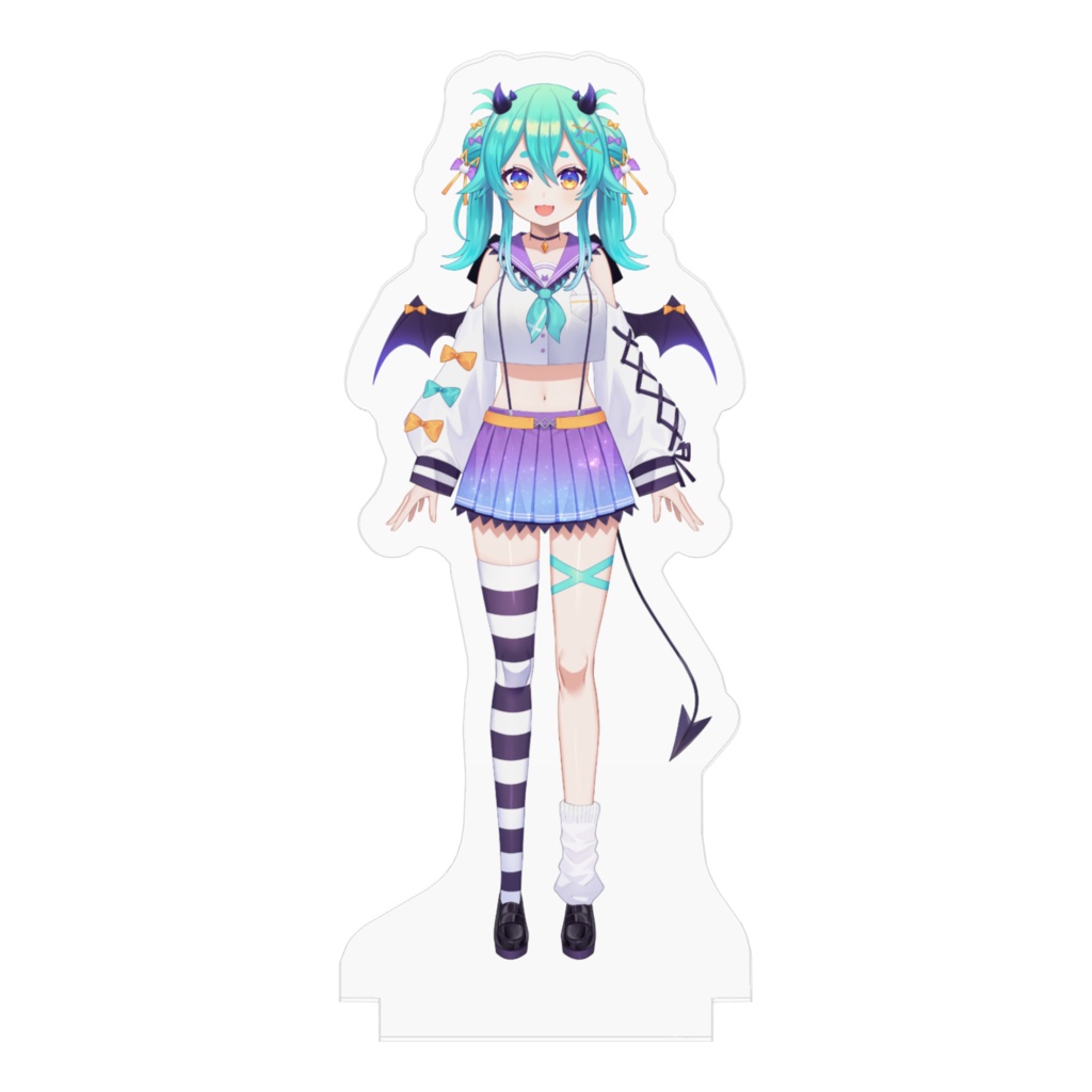 にゃるの新衣装アクリルスタンド(上着に脱ぎ捨てVer)