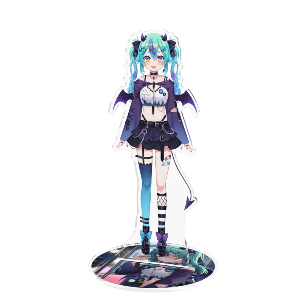 にゃるのパンク衣装アクリルスタンド