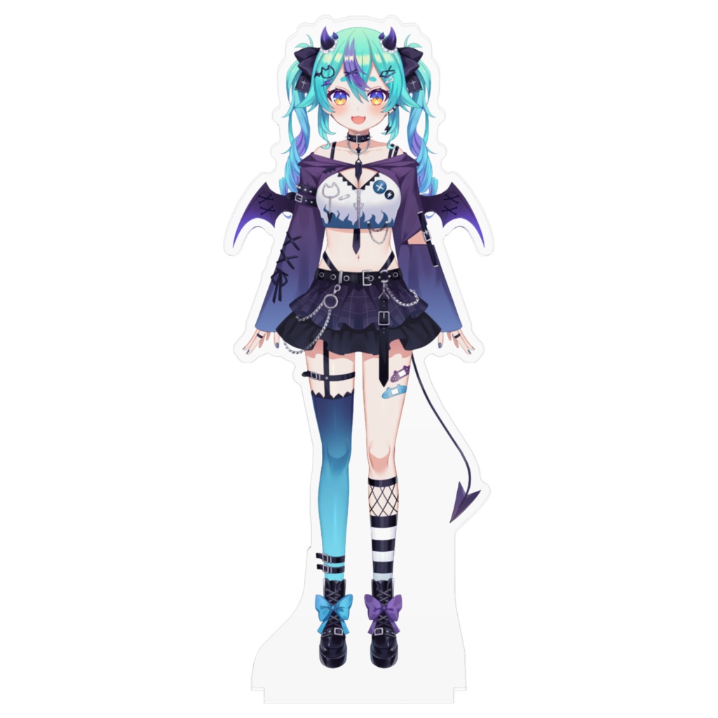 にゃるのパンク衣装アクリルスタンド