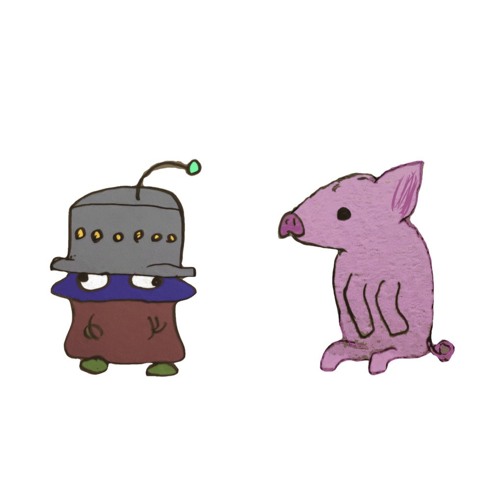 インパラアスパラガス ICステッカー1