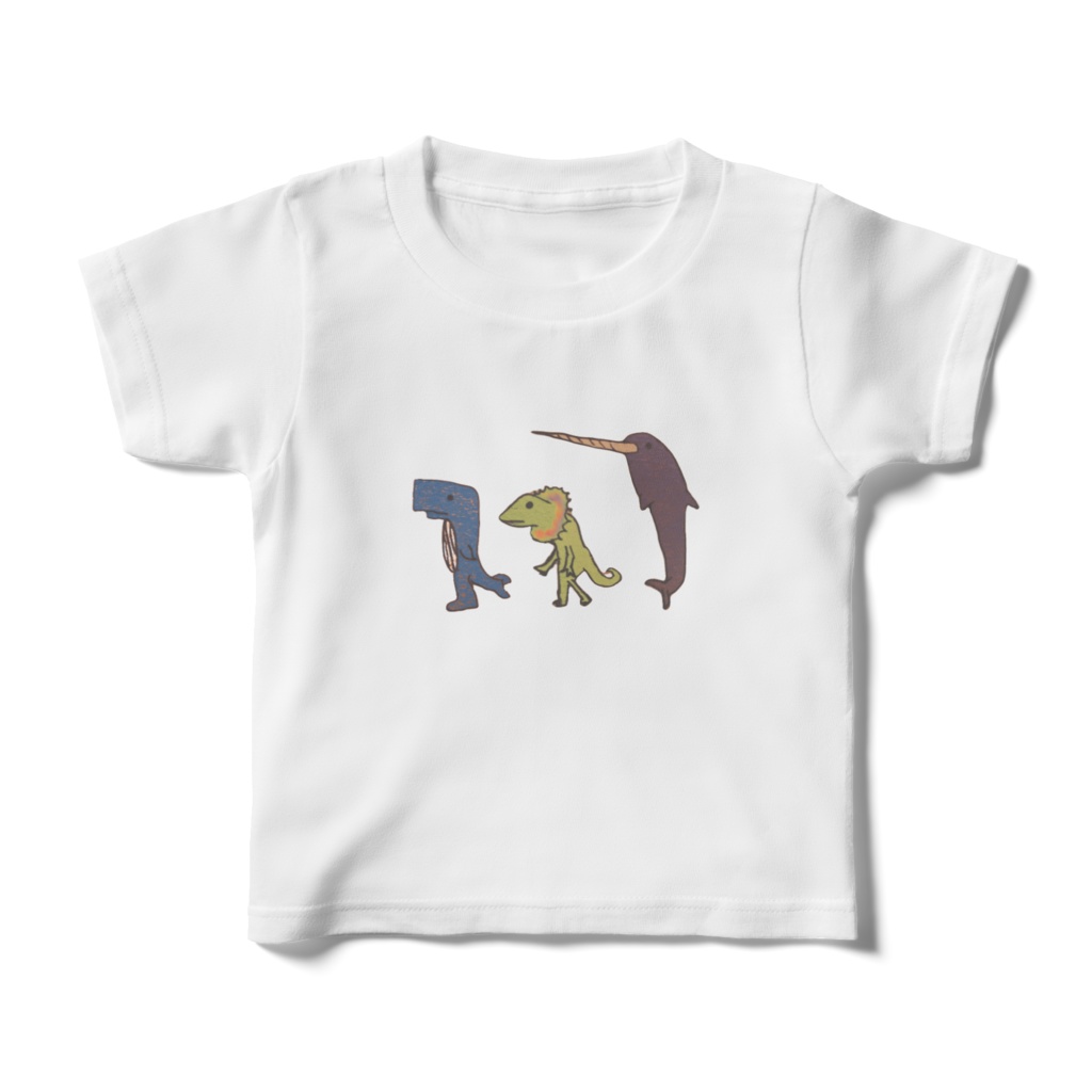 インパラアスパラガス  キッズ白T