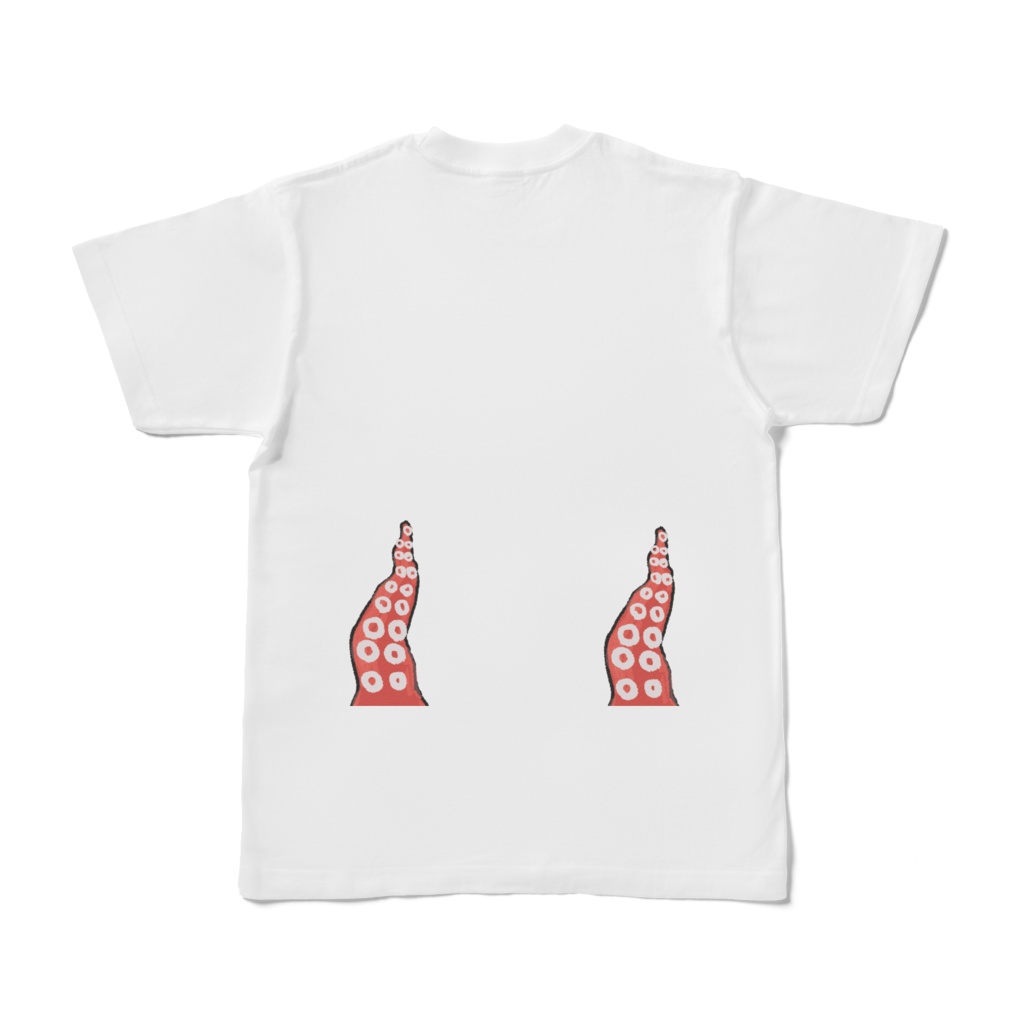 タコ足ちゃん 白T