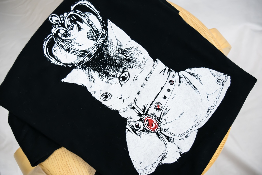 猫柄Tシャツ【Crown Crew】