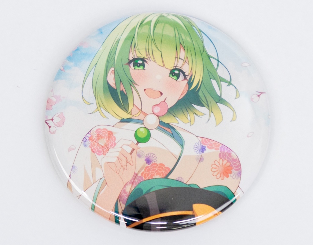 みこしーと一緒💚～春～缶バッジver