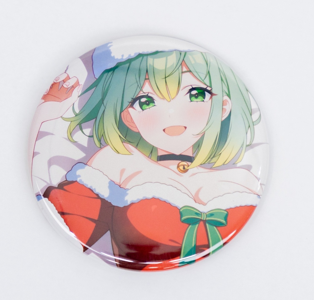 みこしーと一緒💚～冬～缶バッジver