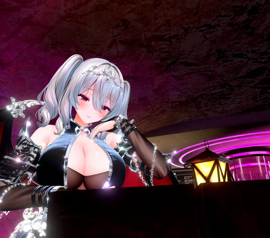 【メイクテクスチャ付き】ミルティナをお姉さんっぽくするPrefab【無料版あり】