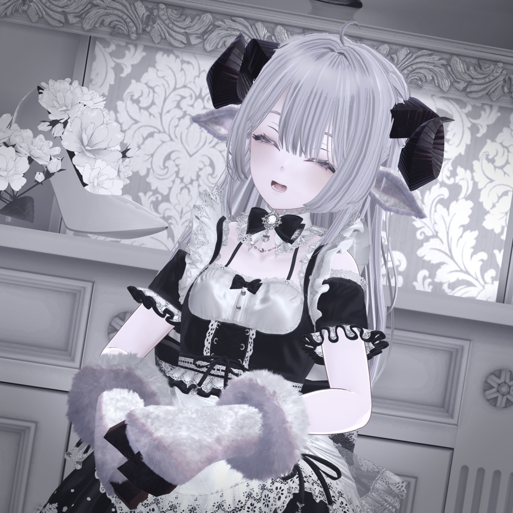 【2/1までセール中!】人外化パーツ:ひつじさんセット【6アバター対応】