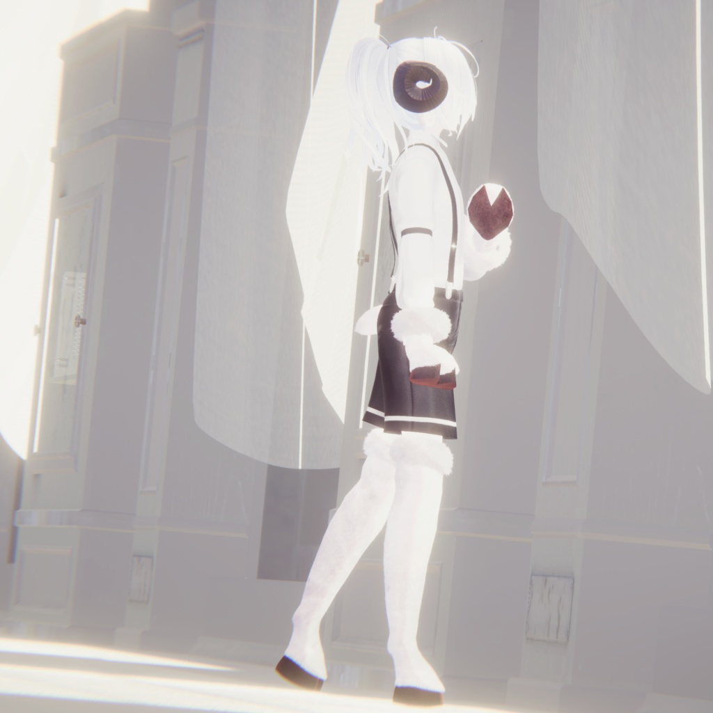 【2/1までセール中!】人外化パーツ:ひつじさんセット【6アバター対応】