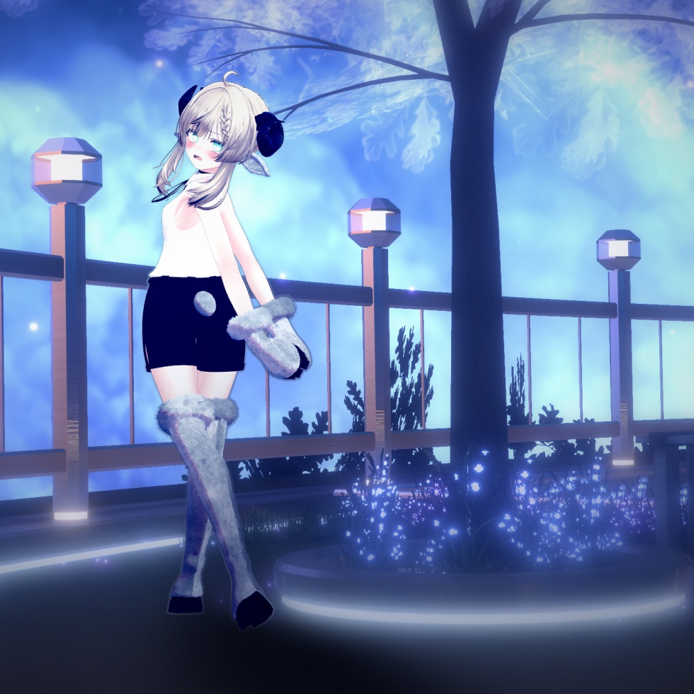 【2/1までセール中!】人外化パーツ:ひつじさんセット【6アバター対応】