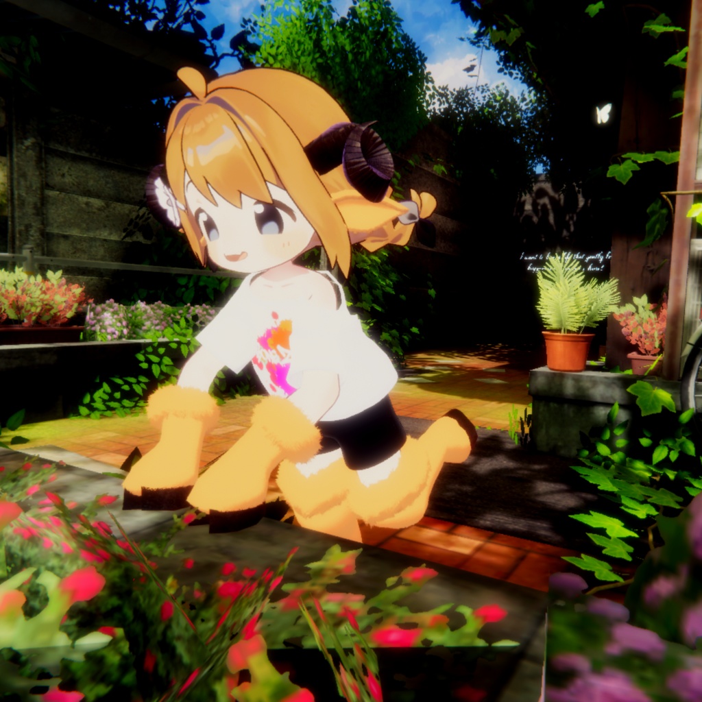 【2/1までセール中!】人外化パーツ:ひつじさんセット【6アバター対応】