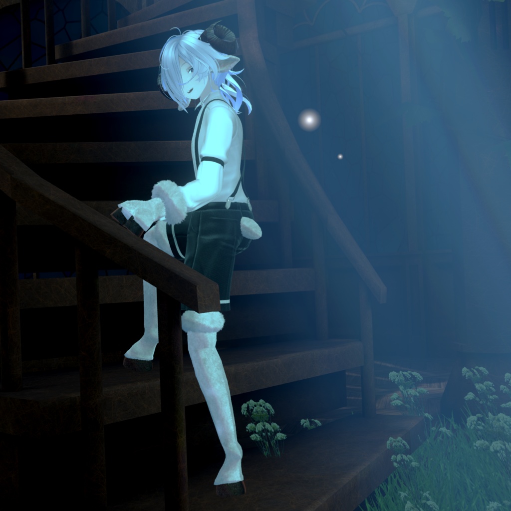 【2/1までセール中!】人外化パーツ:ひつじさんセット【6アバター対応】