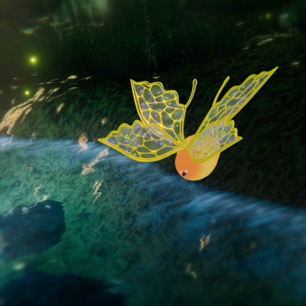 【MA対応】人外化パーツ:妖精さんの翼