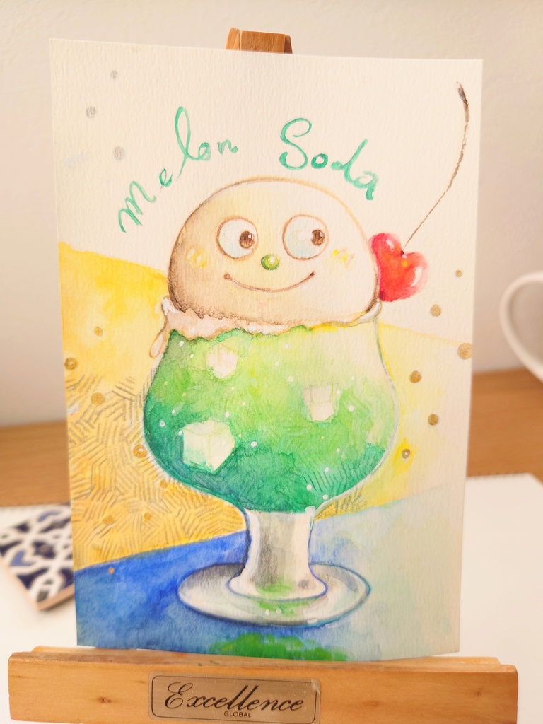 爽やかなきみ.。o○Melon soda